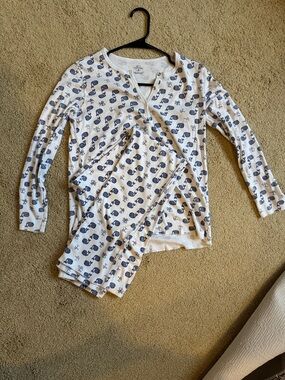 Roller Rabbit Whale Long-Sleeve Pajama Set